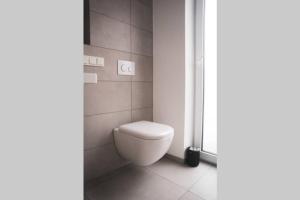 Koupelna v ubytování 150 m² Maisonnette Whg mit Galerie für 10 Personen