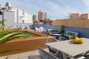 Balkón nebo terasa v ubytování Calafell Home Apartments