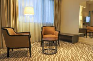 Eka Hotel Eldoret的休息区