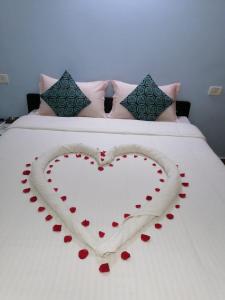 Postelja oz. postelje v sobi nastanitve Spectrum Hub beach side Studio Apartment - Candolim - Goa