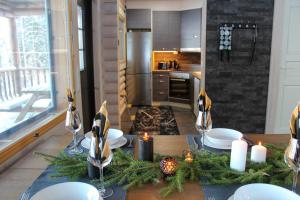 Η κουζίνα ή μικρή κουζίνα στο Hiekkaranta Holiday Home