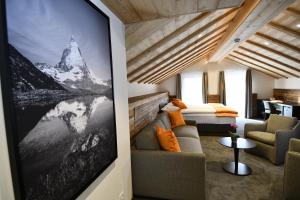 Posezení v ubytování Hotel Elite