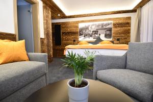 Posezení v ubytování Hotel Elite