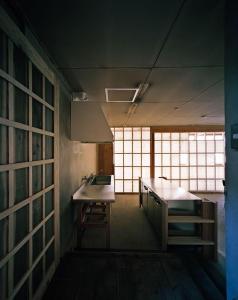 Virtuvė arba virtuvėlė apgyvendinimo įstaigoje HOTEL SUNSHINE/三舎院