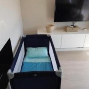 Posteľ alebo postele v izbe v ubytovaní Lovely Sea view Apartment in Gava