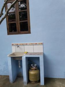ห้องน้ำของ Chale Das Flores