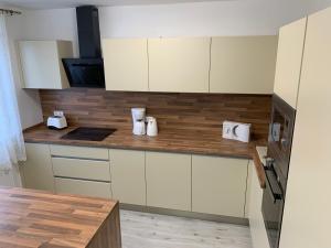 Kuchyňa alebo kuchynka v ubytovaní Beta Apartman