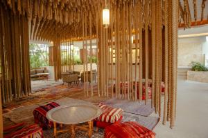 Et sittehjørne på Naala Tulum
