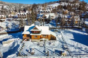 Hacienda Domek Bliźniaczy z Widokiem na Tatry v zime