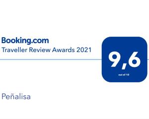 a screenshot of the travel review awards at PeñalisaKapoSalSar in Girardot