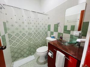Koupelna v ubytování Habitación Amanecer Turquesa #5
