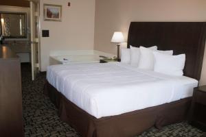 SureStay Hotel by Best Western North Myrtle Beach客房内的一张或多张床位
