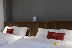 花蓮 Cozy Stay 舒適好宅房間的床