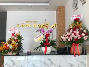 Vstupní hala nebo recepce v ubytování Nhà Nghỉ LÂM ANH