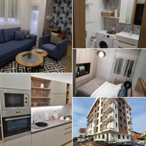 Kuchyň nebo kuchyňský kout v ubytování Stefan Lux Apartment