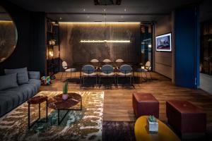 Predel za sedenje v nastanitvi Baxter Hotel