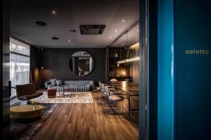 Predel za sedenje v nastanitvi Baxter Hotel