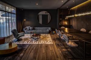 Predel za sedenje v nastanitvi Baxter Hotel