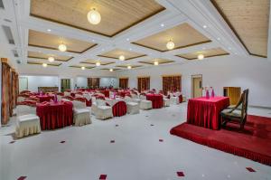 Posezení v ubytování Mount Conifer Suites & Spa