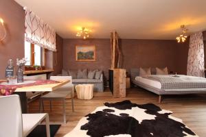 Postel nebo postele na pokoji v ubytování Landhaus Bromm
