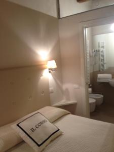 Koupelna v ubytování B&B Il Corso