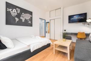 Posteľ alebo postele v izbe v ubytovaní Central Apartament by Your Freedom