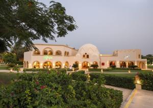 Κήπος έξω από το Chalet at Stella Makadi Beach