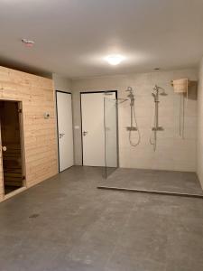 Kylpyhuone majoituspaikassa Apartmán Efka