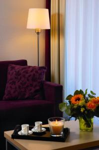Posezení v ubytování Garten-Hotel Ponick