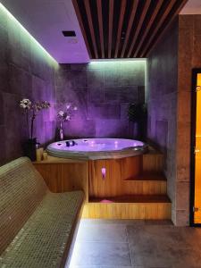 Koupelna v ubytování Apartmani Banja SPA