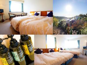 Letto o letti in una camera di We Home Villa ～城ケ崎温泉～