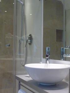 Koupelna v ubytování Boutique Hotel am Rathaus - Reblaus