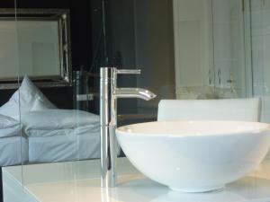 Posezení v ubytování Boutique Hotel am Rathaus - Reblaus