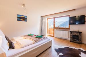 TV a/nebo společenská místnost v ubytování Alpin Resort Austria