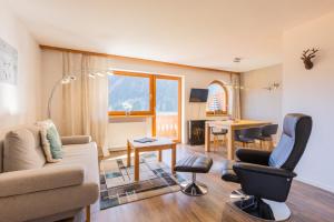 Posezení v ubytování Alpin Resort Austria