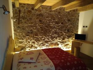 Postel nebo postele na pokoji v ubytování Greuth Hutte