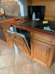 A kitchen or kitchenette at Wagner Häusl