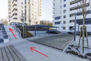 Budynek, w którym mieści się apartament