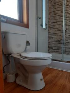 Koupelna v ubytování Hostal Buenavista Patagonia