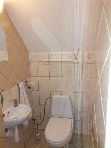 Koupelna v ubytování Apartmán Ústie
