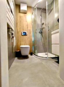 Koupelna v ubytování Apartament Klimatyzowany Teren Ośrodka Sun&Snow Białka Tatrzańska
