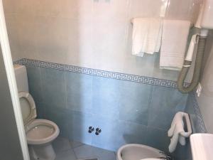 Koupelna v ubytování Hotel Castiglione