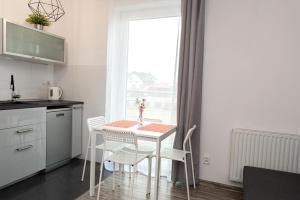 Kuchyňa alebo kuchynka v ubytovaní APARTAMENT Piątka + 11 fotografií