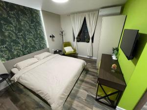 Μια τηλεόραση ή/και κέντρο ψυχαγωγίας στο Apartmani Jović