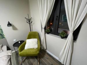 Χώρος καθιστικού στο Apartmani Jović