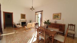 A seating area at Casa Castellitx Mallorca