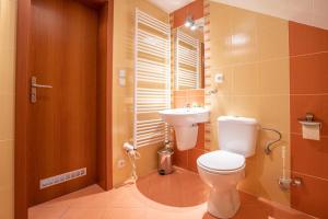 Koupelna v ubytování Apartmán Lípa-Lipno