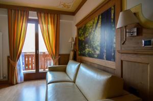 Posezení v ubytování Hotel Cristallo