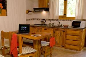Una cocina o kitchenette en Pillmayken Apart&Spa Mar de las Pampas