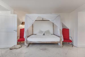 Postel nebo postele na pokoji v ubytování Casa Bormioli - Maison de Charme